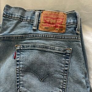 Levi's Light Blue 569 Stonewash Jeans with Red Tab